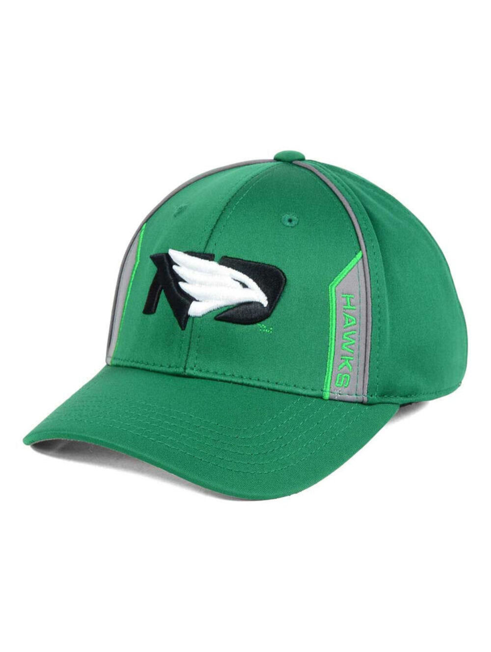 North Dakota Top of the World NCAA Kayo Stretch Fit Cap Fitted Hat Medium-Large